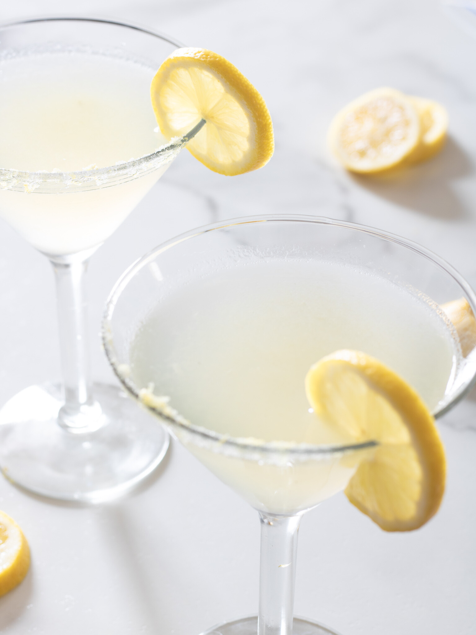Lemon Drop Martini - Kim's Cravings