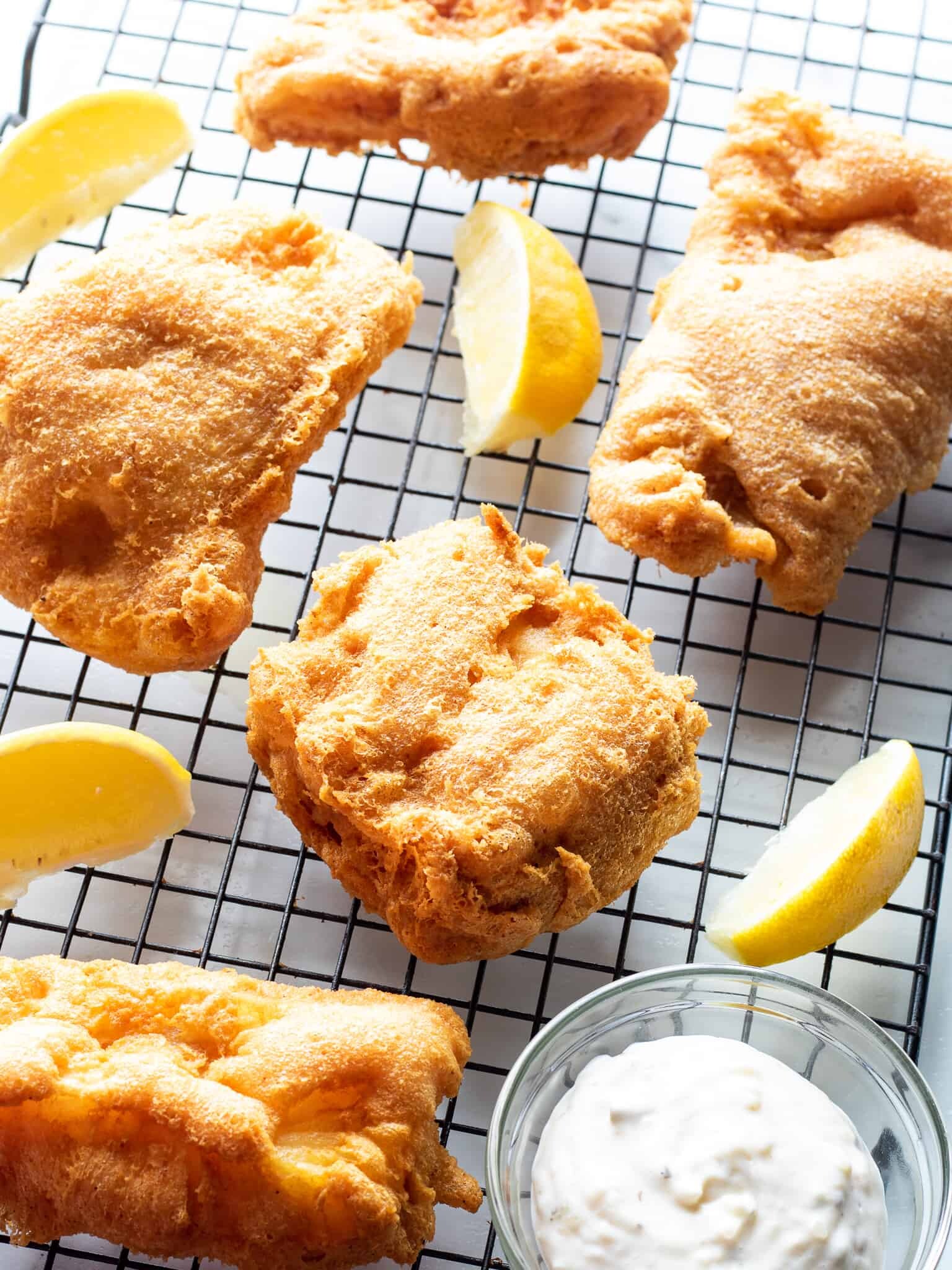 Keto Fried Fish - Low Carb Battered Cod Fish • The Farmstead Chick