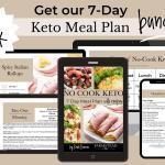 Seven Day No Cook Keto Meal Plan
